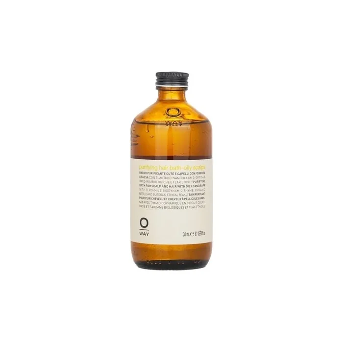 Oway Be Curly Purifying Hair Bath Shampoo For Oily Scalps 240ml