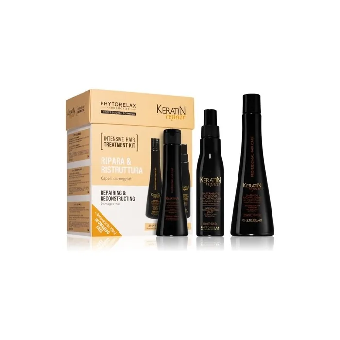 Phytorelax Keratin Repair Shampoo Spray Restructuring