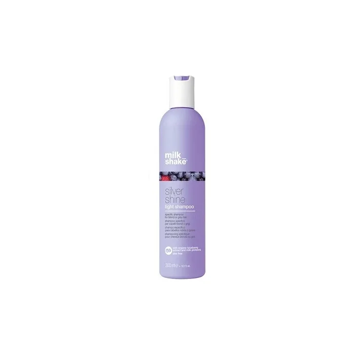 Milk Shake Silver Shine Light Shampoo 300ml For Blonde Or White Hair