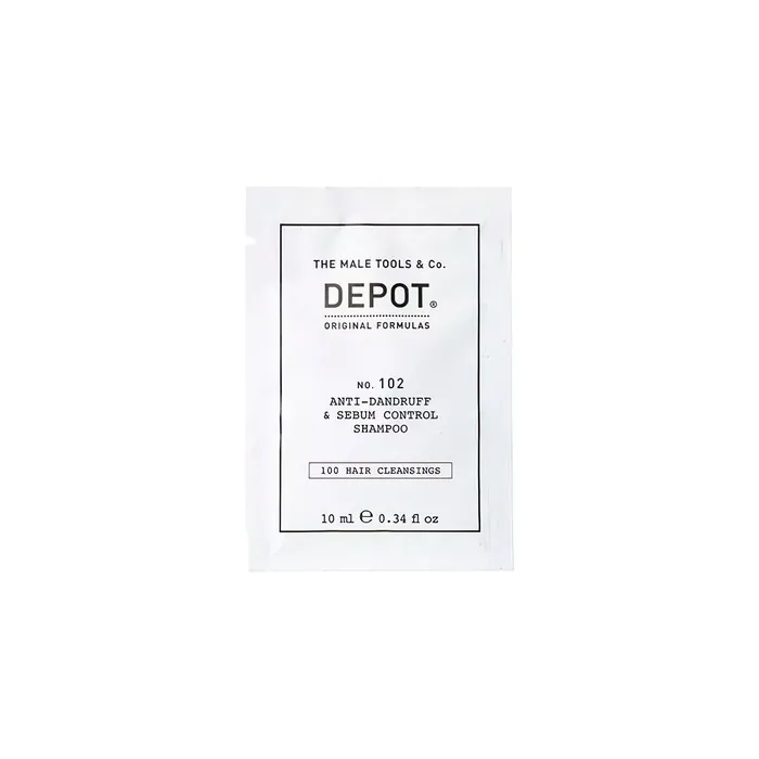 Depot 100 Hair Cleansing No 102 Botanical Complex Hair Shampoo Antidandruff Sebum Control 10 Ml
