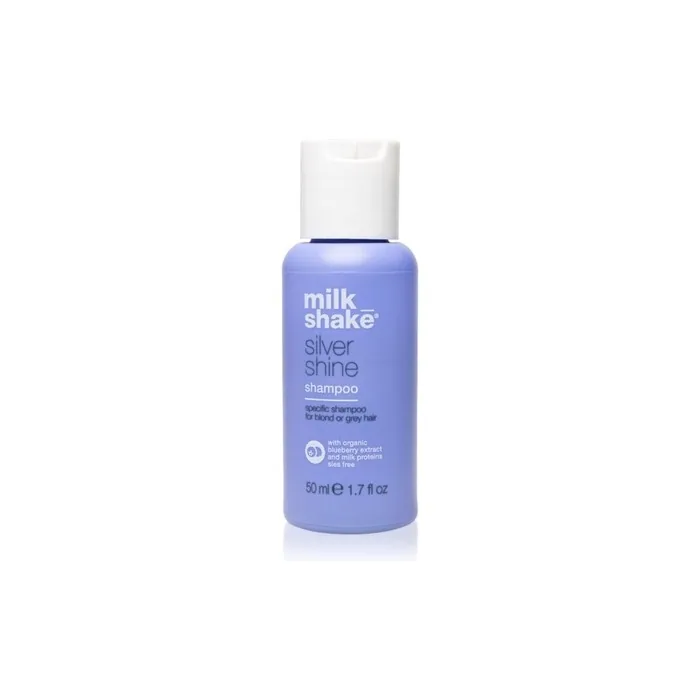 Milk Shake Silver Shine Shampoo For Gray And Blonde Hair 50 Ml