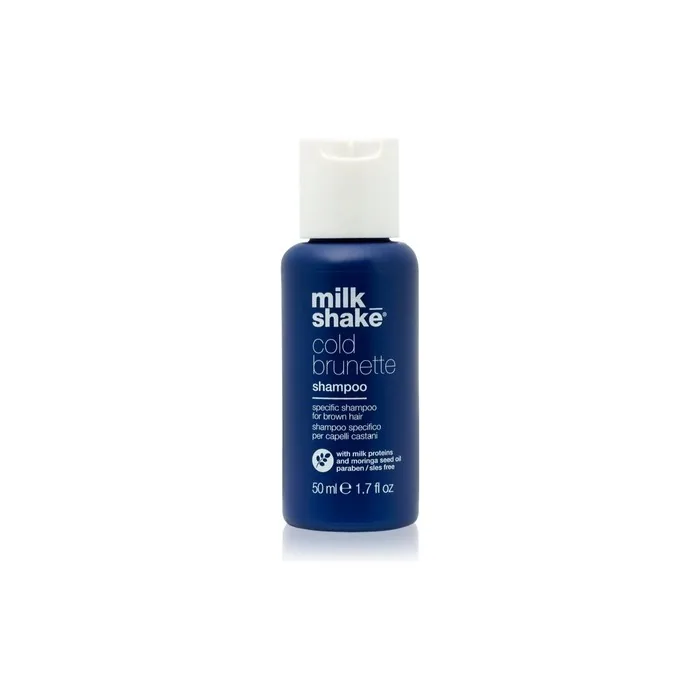 Milk Shake Cold Brunette Shampoo 50 Ml Antiyellow For Brown Hair