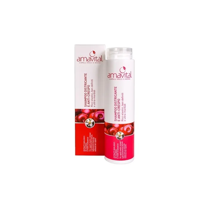 Oficine Cleman Amavital Anti-Frizz Detangling Shampoo for Curly Hair 250ml