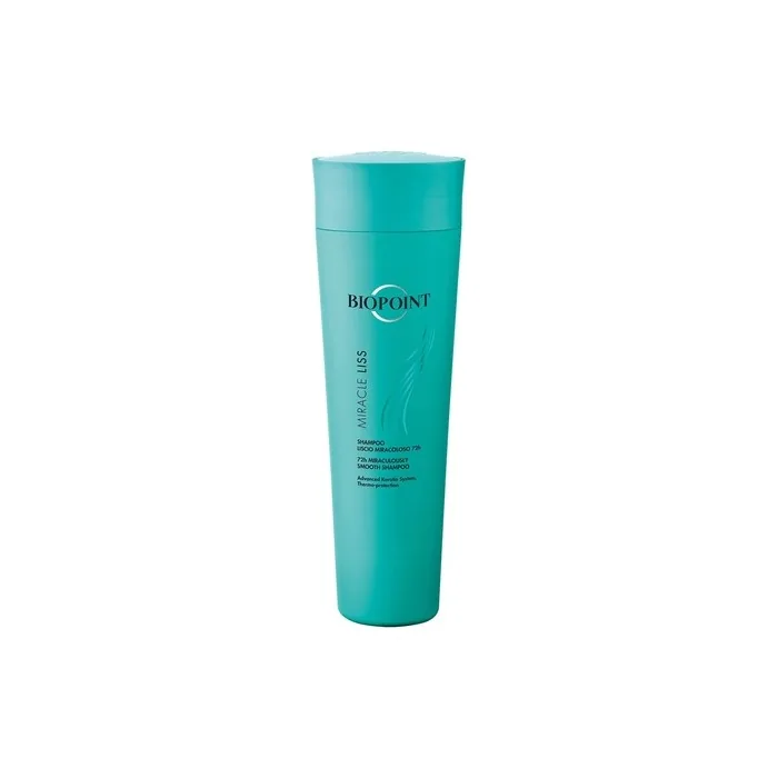 Biopoint Miracle Liss 72h Smooth Shampoo Gentle Cleansing Action Restores Hair Balance 200ml