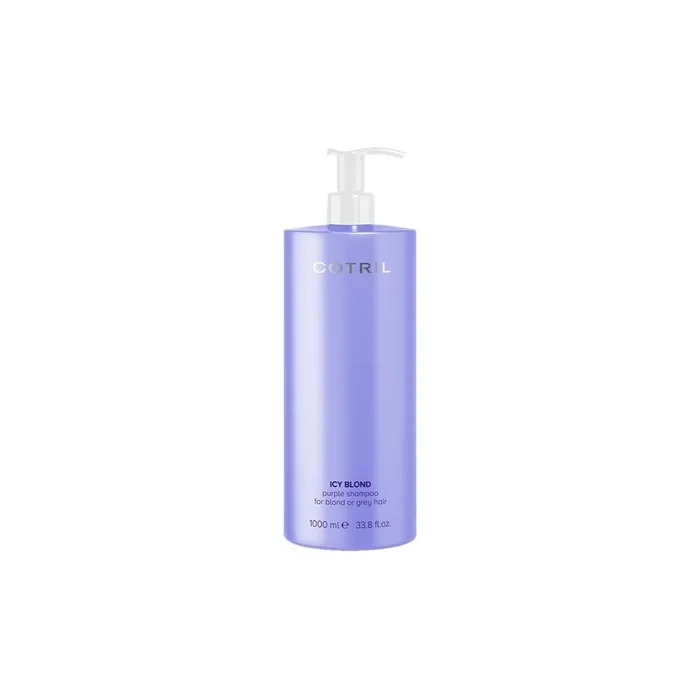 Cotril Icy Blond Purple Shampoo 1000ml - Anti-Yellow Shampoo