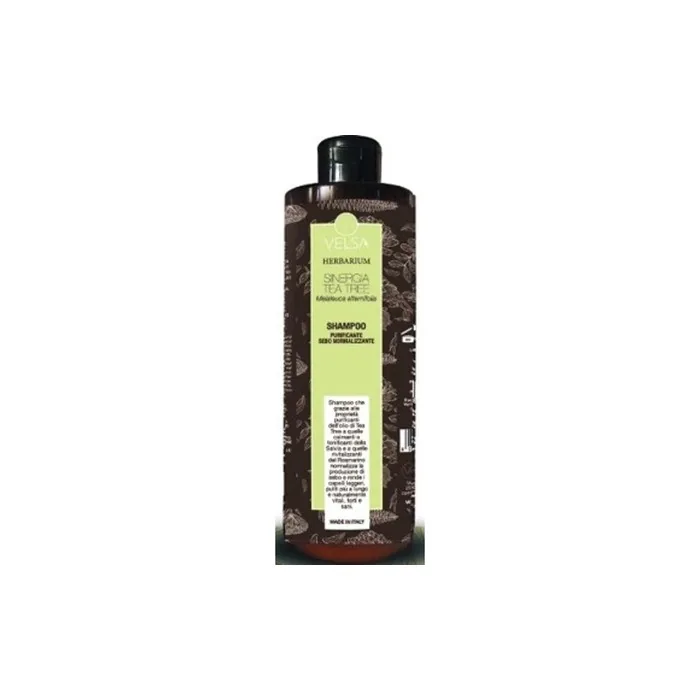 VELSA Herbarium Sinergia Tea Tree Shampoo Purifying Normalizing Sebum Control 500ml
