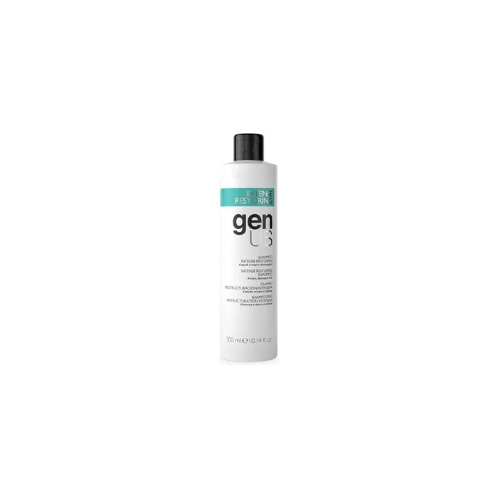 Genus Intense Restoring Shampoo for Frizzy and Damaged Hair 300ml 10.14fl oz