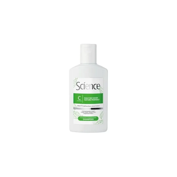 Science Biodegradable Vegan Daily Shampoo 200ml