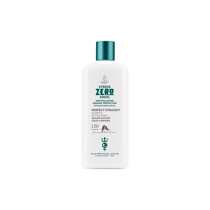 Tecna Zero Perfect Straight Shampoo 400ml Detoxifying Shampoo