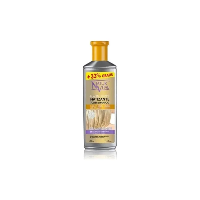 Naturvital Naturvital Silver Blonde Mattifying Shampoo 400ml