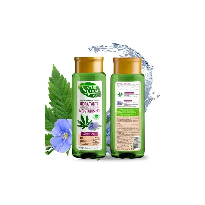 Eco Hemp and Flax Moisturizing Shampoo 300ml