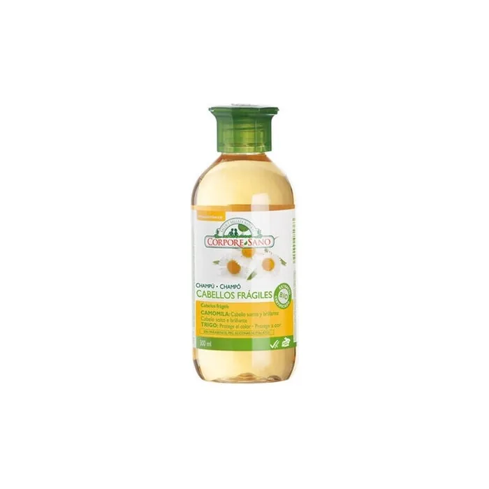 Corpore Sano Chamomile And Wheat Shampoo 300ml For Fragile And Blonde Hair