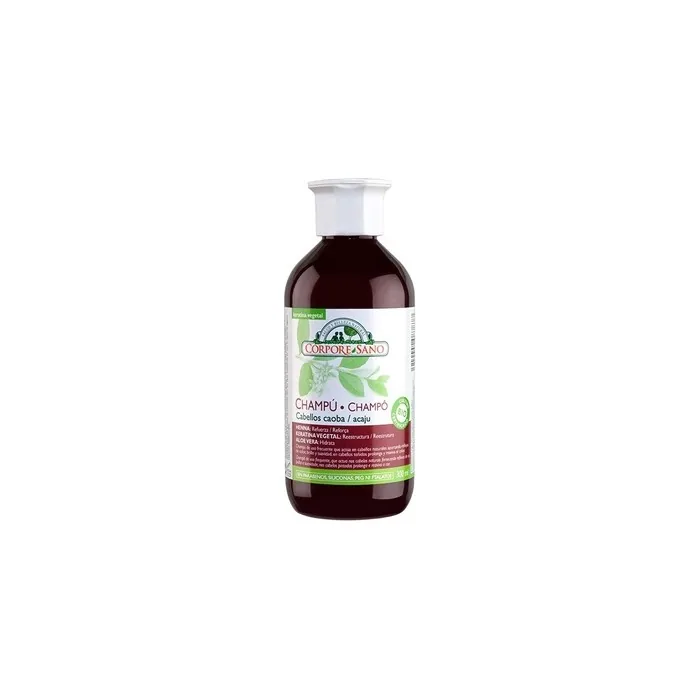 Corpore Sano Henna Hair Shampoo With Keratin And Aloe 300ml