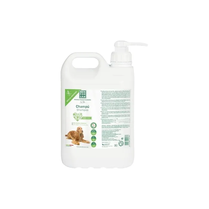 Menforsan 8414580005386 Aloe Vera Shampoo, 5000 Ml