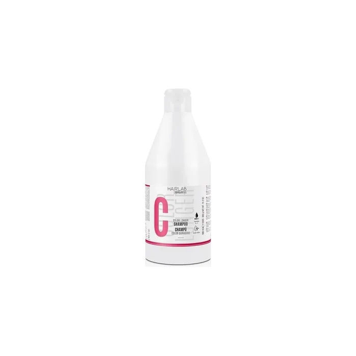 Salerm Color Longer Hair Lab Shampoo 600ml with Provitamin B5 and Vitamins A and E Seals and Nourishes Color Sulfate and Paraben Free
