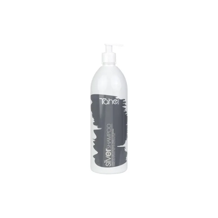 Tahe Botanic Silver Shampoo Correction for White Grey or Highlighted Hair 1000ml