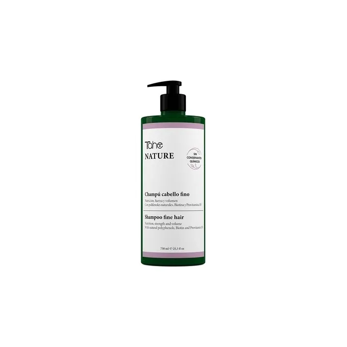Tahe Nature Shampoo For Fine Hair Sulfatefree 750ml