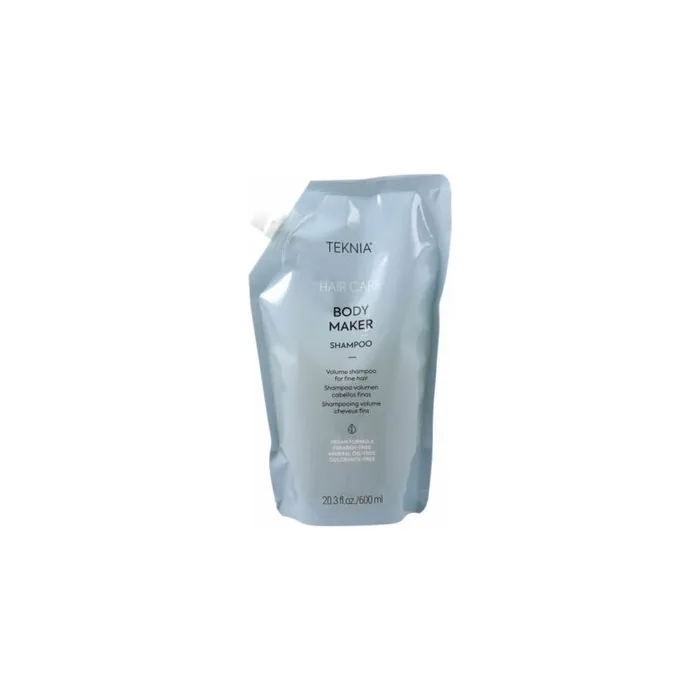 Lakmé Teknia Hair Care Body Maker Shampoo 600ml Refill