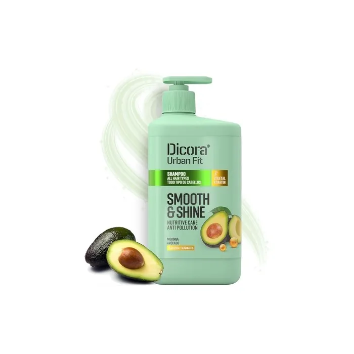 Dicora Urban Fit Smooth & Shine Shampoo for All Hair Types 800ml