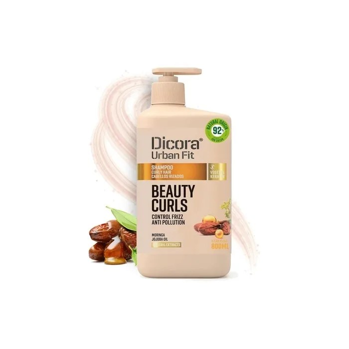 Dicora Urban Fit Beauty Curls Shampoo for Curly Hair 800ml