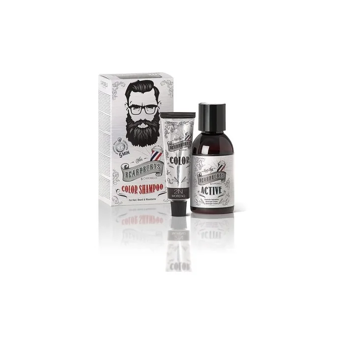 Beardburys Color Shampoo Beard and Hair Color in Shampoo - Rabbit Removing and Beard Care
