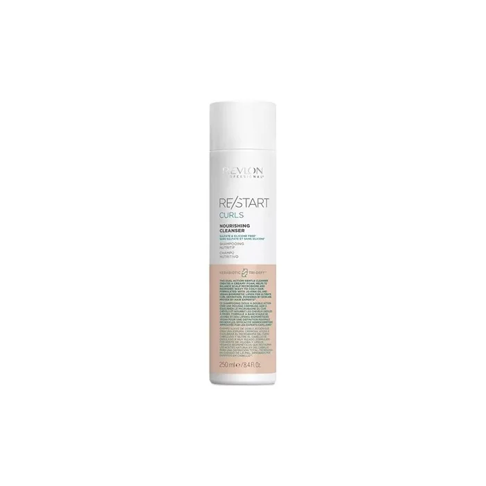 Revlon Restart Curls Nourishing Cleanser 1000ml For Curly And Wavy Hair