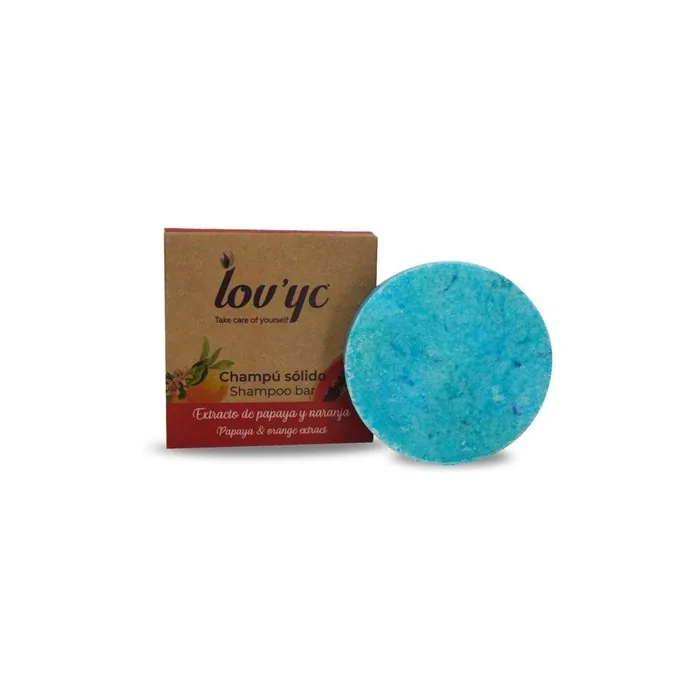 Lovyc Papaya And Orange Solid Shampoo 50g By Elie Saab