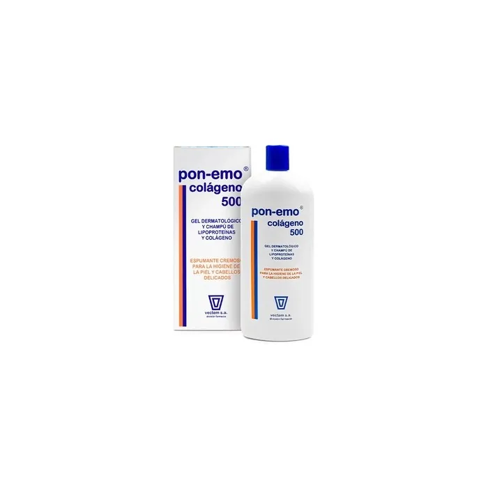 Vectem Vectem Ponemo Collagen Gel Shampoo For Dry Hair 500ml