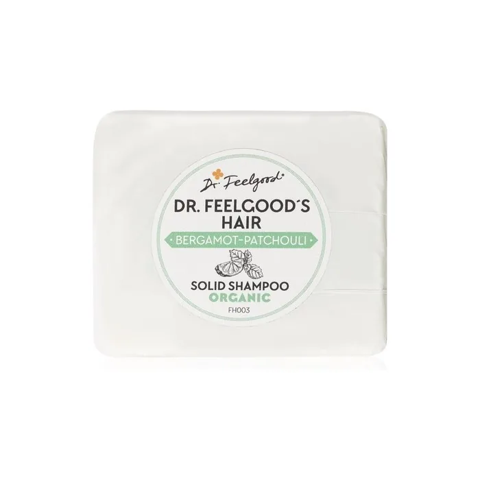 Dr Feelgood Bergamotpatchouli Solid Organic Shampoo 100 G