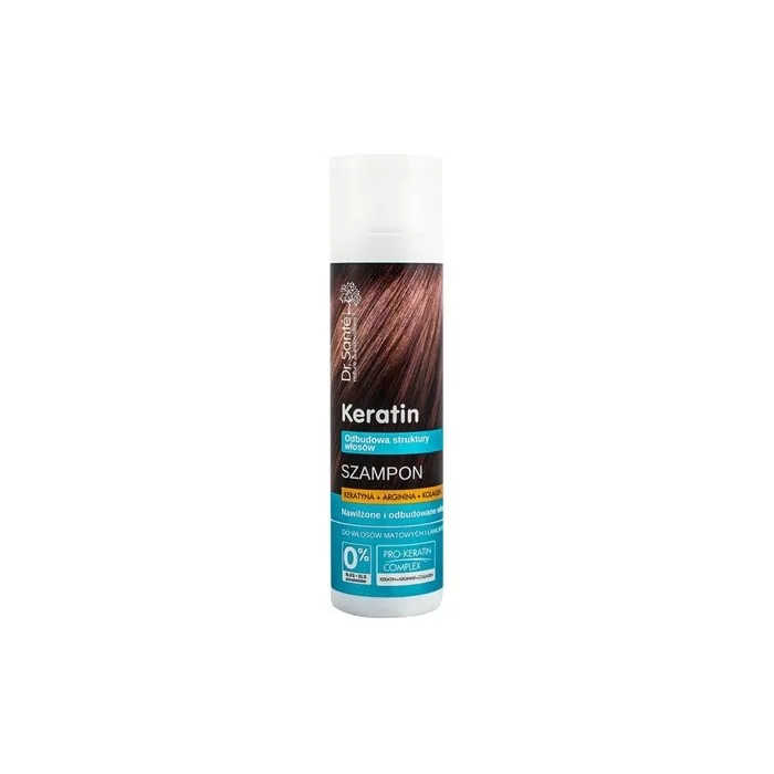 Dr.Sante Keratin Shampoo For Damaged And Brittle Hair With Keratin, Arginine, And Collagen - 250ml