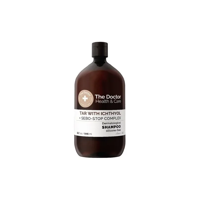 The Doctor Health & Care Shampoo For Oily Hair With Tar + Ichthyol + Sebo-Stop Complex 946ml