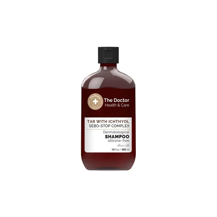 The Doctor Health & Care Shampoo For Oily Hair With Tar + Ichthyol + Sebo-Stop Complex 355ml