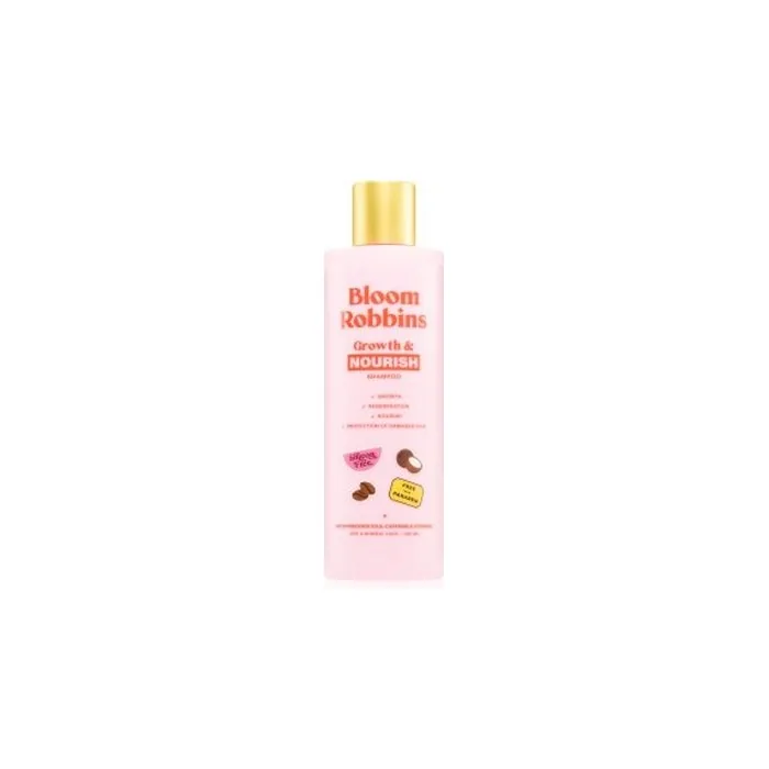 Bloom Robbins Growth Nourish Shampoo 250 Ml For Healthy And Beautiful Hair