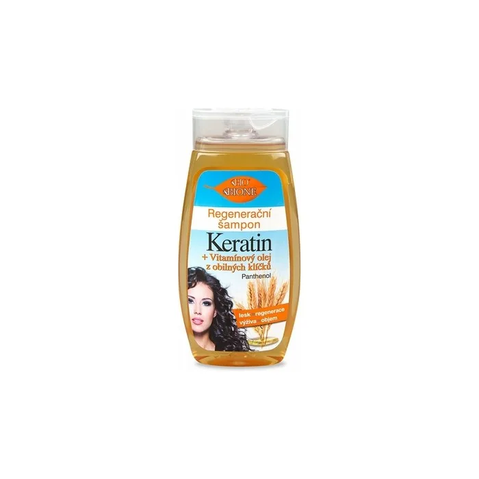Bione 100% Organic Vegan Shampoo with Keratin and Panthenol - No Mineral Oil, Silicone, Parabens, or SLS!