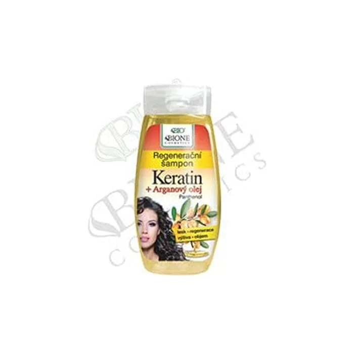 Regenerating Shampoo Keratin and Argan Oil with Panthenol 260ml
