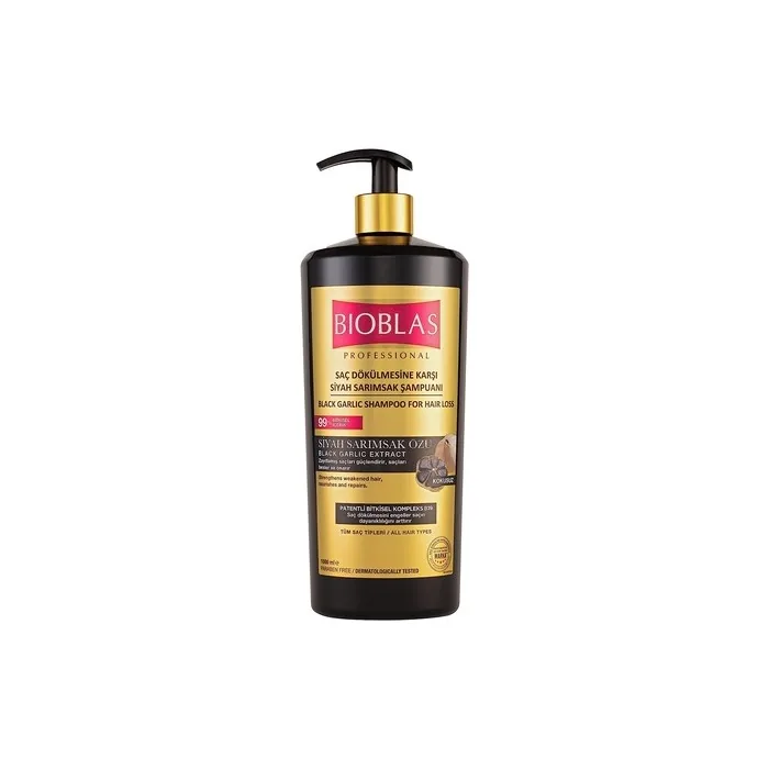 Bioblas Anti Hair Loss Black Garlic Shampoo 1000ml