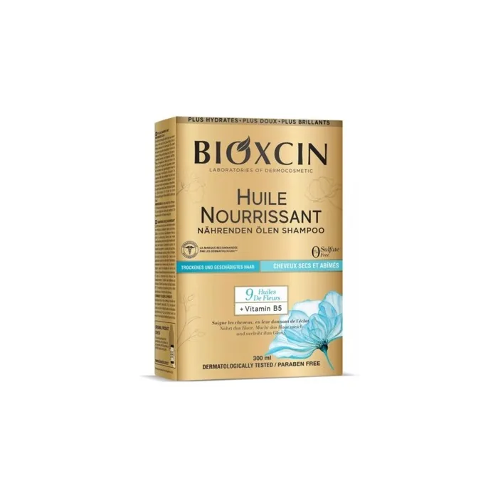Bioxcin Nourishing Oil Shampoo with Nourishing Oils and Vitamin B5