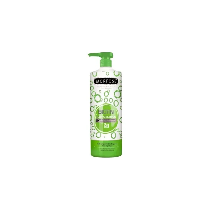 Morfose 2in1 Biotin Hair Shampoo 500ml - Strengthening, Silky Soft, Nourishing