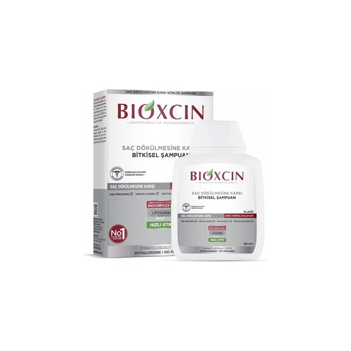 Bioxcin Shampoo Against Hair Loss Natural Shampoo for Normal & Dry Hair