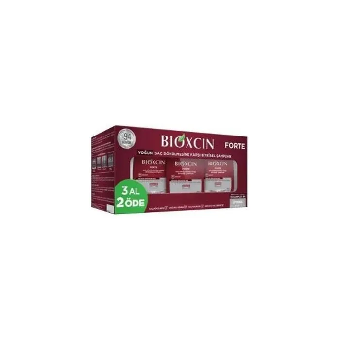 Nusuk Bioxcin Forte Herbal Shampoo Set 3x300ml