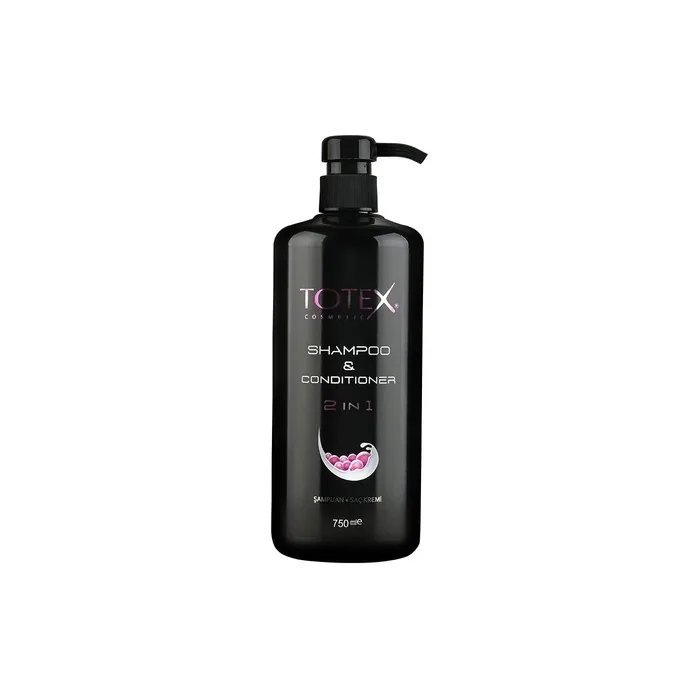 Totex 2 in 1 Hair Shampoo and Conditioner 750ml