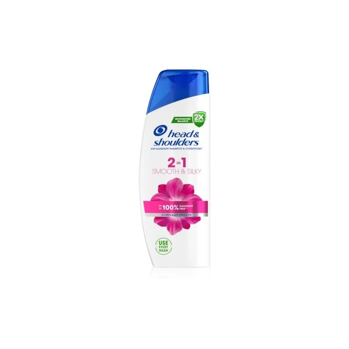 Head & Shoulders Smooth & Silky Shampoo 2 In 1 330 Ml