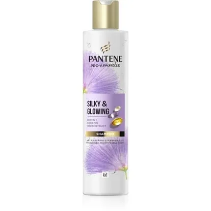 Pantene Prov Miracles Silky & Glowing Shampoo 250 Ml Keratin Regenerating