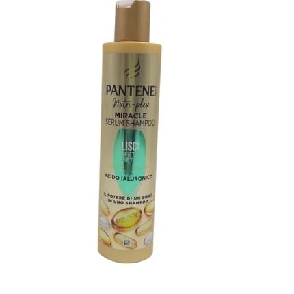 Pantene Pro-V Miracle Smooth Shampoo with Silk Effect and Hyaluronic Acid 250ml