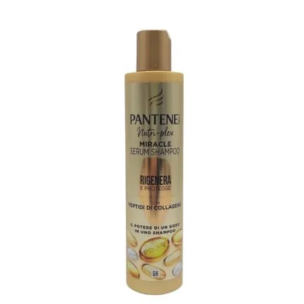 Pantene x Emily in Paris Regenerates and Protects Miracle Serum Shampoo 250ml Limited Edition - Enriched with Pro-V and Collagen Peptides