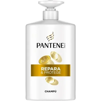 Pantene Pro-V Repair & Protect Shampoo 1L with Pump for Dry & Damaged Hair