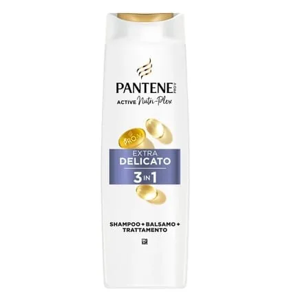 Pantene Prov Active Nutriplex Extra Delicate 3 In 1 Shampoo Conditioner And Treatment 250 Ml