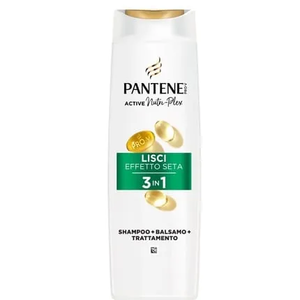 Pantene Pro-V Active Nutri-Plex Smooth Silk Effect 3 In 1 Shampoo + Conditioner + Treatment 250 Ml