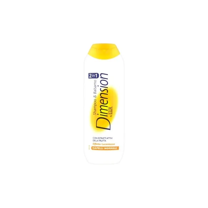 Dimension by Lux Shampoo & Conditioner with Fruity Active Extracts and Shine Effect 250ml