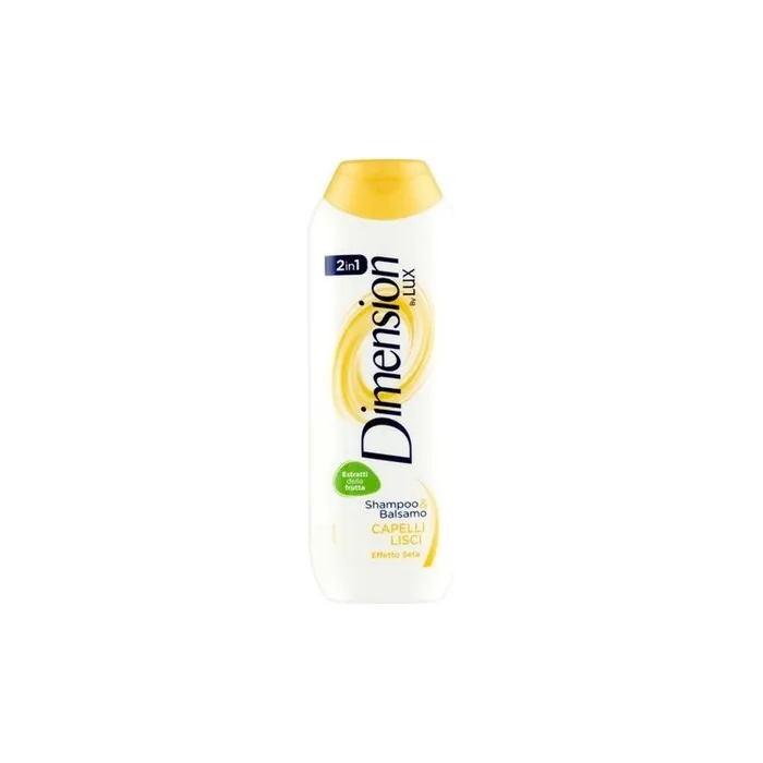 Dimension By Lux 2-in-1 Shampoo & Conditioner with Active Fruit Extracts for Smooth Hair 250ml